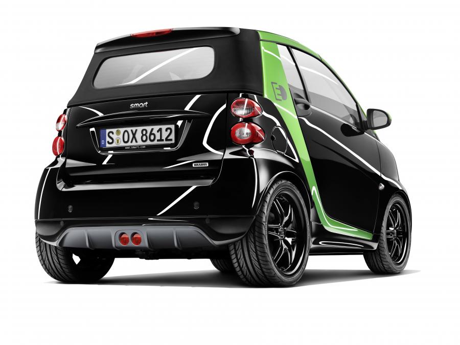  Smart ForTwo Electric Drive Cabrio by Brabus 2012 года  (фото 6 из 13)
